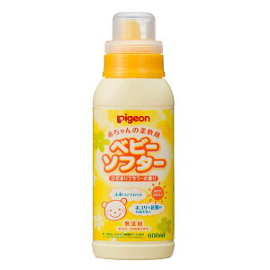 《ピジョン》 赤ちゃんの柔軟剤 ベビーソフタ? ひだまりフラワーの香り 600mL