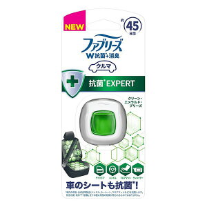 《P&G》 ファブリーズ クルマ イージークリップ 抗菌エキスパート クリーン・エメラルド・ブリーズ 2.2mL