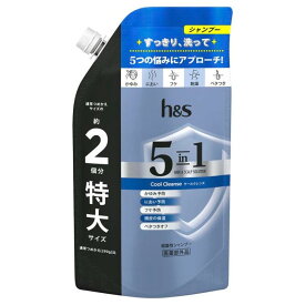 【医薬部外品】P&Gジャパン(合) h&s エイチアンドエス 5in1 クールクレンズ シャンプー つめかえ 特大サイズ 560g