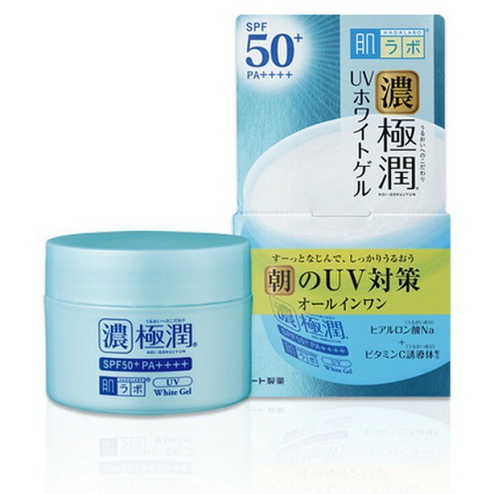 楽天市場】ロート製薬(株)肌ラボ 極潤 UVホワイトゲル 90g 