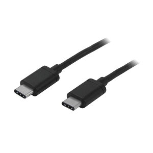 StarTech.com USB2.0�P�[�u�� �z�� Type-C�i�I�X�j-Type-C�i�I�X�j 2m �u���b�N USB2CC2M1�{ �� �����f�[�^�]�����\��USB Type-C�P�[�u�� �z�� �A����2m�̃u���b�N�J���[ �R���p�N�g�Ŏg���₷���f�U�C��