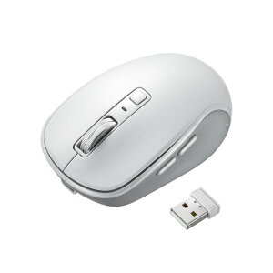 �É�Bluetooth���C�����X�}�E�X�i�[�d���E5�{�^���j �z���C�g MA-WBBS519W 1�� �� �Â��ŉ��K�ȑ��삪�\��Bluetooth�ڑ��̃��C�����X�}�E�X �[�d����5�̃{�^���𓋍ڂ��A�z���C�g�J���[�ŃX�^