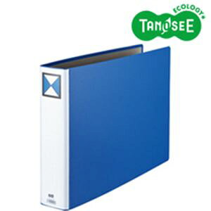 両開きパイプ式ファイル A3-E 60mmとじ 青 開けやすい 便利なパイプ式ファイル A3-Eサイズで60mmとじ 鮮やかな青でオフィス 事務用 を彩る
