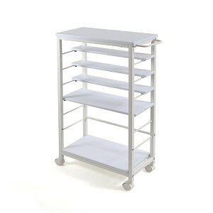 �L�b�`�� �䏊 ���� ���[ ��53×���s25.5×����85cm �z���C�g ���� �X�`�[�� �L���X�^�[�t �ړ��\ �ԗ֕t�� �� �X���� ���� ���[ ���S�� ���� ���[ �Ƌ� ���q�l�g���i �� �X�����Ȍ��Ԃ�L��