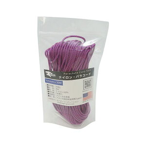 リッチボンド TIGER(タイガー) S-2287c パラコード ピオニー 30Mx4mm TIGER03262 花々が咲き誇る美しい庭を彩る、強靭なパラコード 30メートルの長さと4ミリの太さで、様々な用途に活躍するTIGER03262