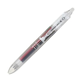 （まとめ） パイロット 多色ゲルインキボールペンフリクションボール4 0.38mm （軸色：ノンカラー） LKFB-80UF-NC 1本 【×3セット】 消せる魔法の4色ボールペン、0.38mmの細さで簡単に消える パイロットの多色ゲルインキボールペン、まとめ買いでお得 失敗も訂正も瞬時に