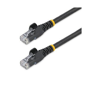StarTech.com JeS6 LANP[u z RJ45[hRlN^ 15m ubN N6PATC15MBK1{  ʐMɍœKLANP[u 15m̒ōL͈͂Jo[ ubNJ[ŃX^CbV RJ45[