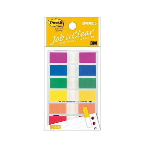【10個セット】 3M Post-it ポストイット ジョーブ 透明見出し 3M-683MHX10 透明な見出しで仕事がスムーズに ポストイットジョーブ 透明見出し【10個セット】は、見やすくて使いやすい透明な見出