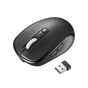 �É����C�����X�u���[LED�}�E�X�i�[�d���E5�{�^���j �u���b�N MA-WBS520BK 1�� �� �� �Â��ŉ��K�ȑ��삪�\�ȃ��C�����X�}�E�X �u���[LED���ڂŃX�^�C���b�V���ȃf�U�C�� �[�d���ŕ֗���5�{�^