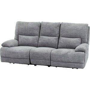 電動リクライナー GY グレー お客様組立品 快適なリラックスタイムを提供する、灰色の電動リクライニングチェア お客様自身で組み立てる必要がありますが、その価値は計り知れません 代