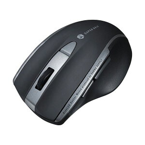 �i�܂Ƃ߁j �É�Bluetooth�u���[LED�}�E�X 5�{�^�� �u���b�N MA-BTBL167BK 1�y×3�Z�b�g�z �� �� Bluetooth�Ή��̐É��}�E�X SUPER GRIP �́A�u���[LED�𓋍ڂ��A���K�ȑ��쐫������ �Â��ȃN���b�N����