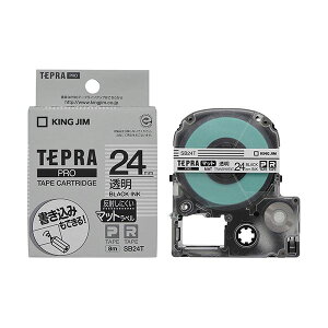 �y5�Z�b�g�z KING JIM �L���O�W�� �e�v��PRO�e�[�v �}�b�g���x������ 24mm ������ KJ-SB24TX5 �i�������v���t�F�b�V���i���p�e�[�v�J�[�g���b�W �N���A�ȃ}�b�g���x���ɍ������Ŗ��͓I��24mm�� �e