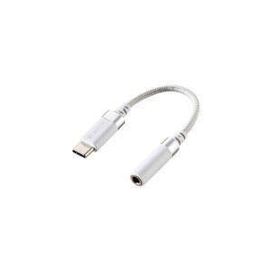 USB Type-C(TM) - 3.5mmϊP[u z (ϋv) zCg MPA-C35DSWH  iUSB Type-C[q𓋍ڂA3.5mmI[fBI[qɕϊ֗ȃP[u ϋvɗDꂽzCgJ[ŁAy