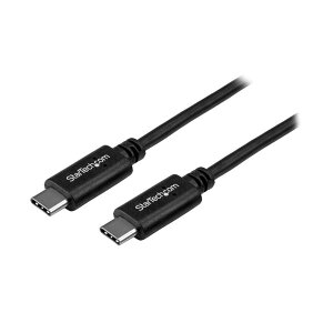 StarTech.com USB2.0P[u z Type-CiIXj-Type-CiIXj 1m ubN USB2CC1M1{  USB Type-CΉ1miUSBP[u z f[^]Ə[d\ȃubNJ[ X^CbVŐM