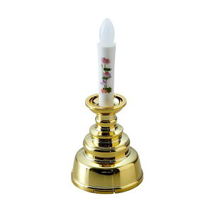 スマイルキッズ 子供 安心 安全 の絵ろうそくミニ テスト用電池つき ゴールド ARO-5210GD 子供の安全を考えた絵ろうそくセット テスト用電池付きで安心のゴールドカラー 小さな手でも使いや