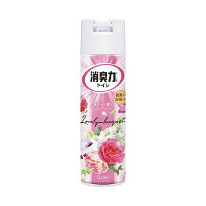 トイレの消臭力スプレー ラブリーブーケ6本 芳香溢れる香りでトイレをスッキリさせる 6本セットのトイレ用消臭スプレー ラブリーブーケ