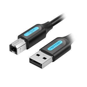 VENTION USB 2.0 A Male to B MaleP[u z PVC Type 10m ubN CO-7248  iUSB 2.0 AXBXւ10m̃ubNPVC^CvP[u MƑϋv˔AԈSĎgpł