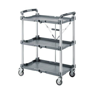 ܂肽݃J[g 3i Dꂽϋv ω׏d 135kg CART-FA1GY 1 ϋv  Ŏg₷ @\3iK߉\Ȑ܂肽݃J[gAő135kg܂őς闊鑊_ CART-FA1GY 1