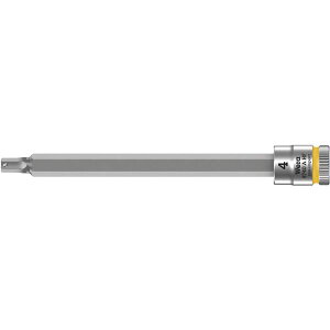 WERA ���F�� �����p1/4DR Hex-Plus �ێ��@�\�t�� �r�b�g�\�P�b�g ��[�T�C�Y4mm �S��100mm 003334 �H�� �c�[�� DIY ��ƍH�� �w�b�N�X�v���X�@�\�t���r�b�g�\�P�b�g�A4mm�̐�[�T�C�Y��100mm�̑S��������