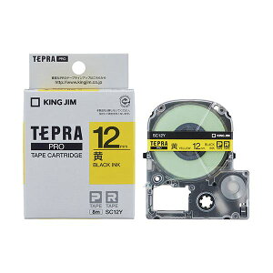 (�܂Ƃ�) KING JIM(�L���O�W��) �e�v��PRO�e�[�v 12mm �� KJ-SC12Y �y×3�Z�b�g�z �v����p�e�[�v�J�[�g���b�W�A12mm���F�A3�Z�b�g�����A���i���Ŏg���₷���ϋv�����Q�A���ĂȈ󎚂Ō��ʓI�ȏ��`