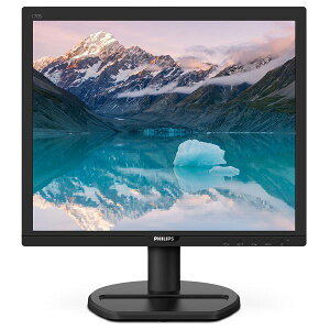 PHILIPS tfBXvC17^/1280×1024/DVIAD-Sub/ubN/Xs[J[:/5Nԃtۏ 170S9A3/11  掿17C`tfBXvCAN₩ȉfƉKȎ̌ DVIAD-SubΉAu