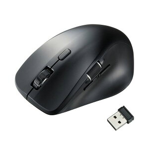 �É����C�����X�}�E�X�i�T�C�h�z�C�[���t���j 5�{�^�� �u���b�N MA-WBS524BK 1�� �� �Â��ŉ��K�ȑ��삪�\�ȃ��C�����X�}�E�X �T�C�h�z�C�[�����t���Ă���A5�̃{�^���ő��삪���₷�� �u