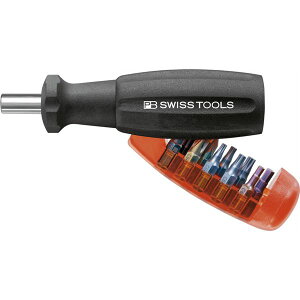 PB SWISS TOOLS s[r[XCXc[ CX o[`FA ֎q JE^[`FA Y 10{g CTC_[1^4rbgC6V[Yt 20mmV[gu[hփhCo[ 6510.20 10{̃rbg20mm̃V