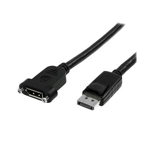 StarTech.com DisplayPortP[u z ubN 91cm IX^X DPPNLFM3PW 1{  iȃfBXvC|[gP[u ubNJ[ŃX^CbV91cm̒ IXƃX̃RlN^