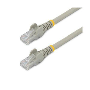 StarTech.com �J�e�S��6 LAN�P�[�u�� �z�� RJ45���[���h�R�l�N�^ 2m �O���[ N6PATC2MGR 1�{ �����ʐM�ɍœK��LAN�P�[�u�� �z�� �ŐV�Z�p�𓋍ڂ���RJ45���[���h�R�l�N�^�d�l��2m�O���[�̃J�e�S��6�P�[�u