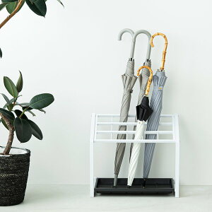 15マス傘立て(ホワイト/白) かさたて カサ立て 整理 収納 オフィス 事務用 アンブレラスタンド 店舗 業務用 大容量 大型 軽量 玄関 アイアン エントランス NK-7220 お客様組立品 白 白い15マス