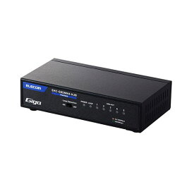 Giga対応5ポートスイッチ(金属筐体/電源内蔵) メタル(ブラック) EHC-G05MN4-HJB 黒 高速通信に対応した5ポートスイッチ、堅牢な金属筐体と内蔵電源で安心の使用感 ブラックカラーのメタルボディがスタイリッシュな印象を与える データ転送もスムーズで信頼性抜群 家庭用か