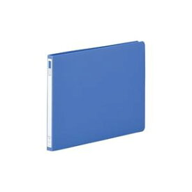 （まとめ）LIHITLAB スナッチファイル F-537 A4E 藍【×10セット】 穴を開けて閉じるファイル、レポートファイル LIHITLABのスナッチファイルF-537 A4E、藍色 10セットでお得に