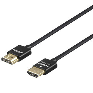 �o�b�t�@���[(�T�v���C) �C�[�T�l�b�g�Ή� HIGH SPEED HDMI�P�[�u�� �z�� �X�����^�C�v 1.0m �u���b�N BSHD3S10BK �� �����ȃC�[�T�l�b�g�Ή�HDMI�P�[�u���A�u���b�N�J���[�ŃX�^�C���b�V����1.0m��BSHD