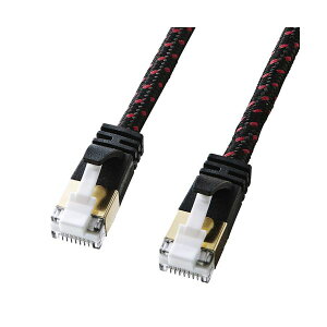 (�܂Ƃ�) �ߐ܂�h�~�J�e�S��7�׌a���b�V��LAN�P�[�u�� �z�� KB-T7ME-02BKR�y×3�Z�b�g�z �����ϋv�� ��� �Ŏ����^�тɕ֗��ȃX�������b�V���̗p��10G�Ή�CAT7LAN�P�[�u�� �z�� �f���h�~�J�e�S��