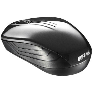 �o�b�t�@���[ ���� BlueLED 3�{�^�� �X�^���_�[�h�}�E�X �u���b�N BSMBW107BK �� ���C�����X�Ŏg���₷�� �v�V�I�ȃu���b�N�J���[��3�{�^���}�E�X ���K�ȑ��슴�Ɛ�LED���C�g�ŁA�p�\�R�����