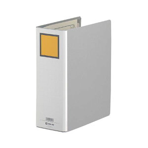 (まとめ) キングファイルG B5タテ 800枚収容 背幅96mm グレー 958N 1冊 【×10セット】 整理 収納 力800枚 便利な片開きパイプ式ファイル 背幅96mmで大容量 大型 整理 収納 B5サイズにぴったり グレー