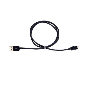 (まとめ) マイクロUSBケーブル 配線 1m ブラック AS-CASM007 【×10セット】 黒 スピーディな充電とデータ転送を実現 1メートルのブラックマイクロUSBケーブル 配線 が10本セットでお得 黒