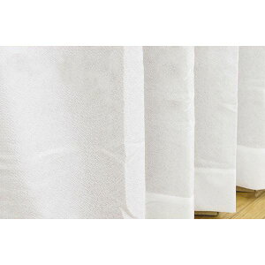 防炎 UVカット レースカーテン / 1枚のみ 200×176cm ナック / アイボリー 最大18℃断熱 省エネ 帝人 日本製 国産 九装 乳白色 四季に対応、透明度低いレースカーテン プライバシーと炎からの保護