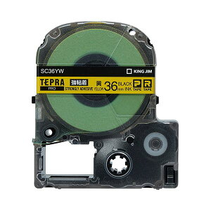 �i�܂Ƃ߁j �L���O�W�� �e�v�� PRO �e�[�v�J�[�g���b�W ���S�� 36mm ���^������ SC36YW 1�� �y×2�Z�b�g�z ���͂ȔS���͂ŁA���x����Ƃ�����ɃX���[�Y�� 36mm���̉��F�e�[�v�ɍ������Ŗڗ��� �e