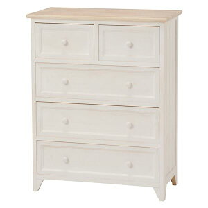 チェスト 整理 収納 キャビネット タンス 4段 幅60cm アンティーク レトロ ヴィンテージ ホワイト 木製 脚付き 桐材 リビングチェスト サイドチェスト リビング ダイニング 白 アンティーク風