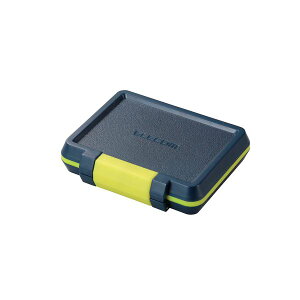 (まとめ) SD/microSDカードケース(耐衝撃) CMC-SDCHD01NV 【×5セット】 データを守る最強の盾 驚異的な耐衝撃性と防水・防塵機能を備えたSDカードケース(5個セット)