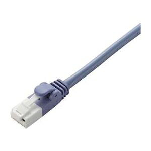 (まとめ) ツメ折れ防止クロスケーブル 配線 (Cat5E準拠) LD-CTXT/BU50【×5セット】 ワイヤレス不要 パソコン周辺機器の革命 断線の心配なし エレコムの頼れるツメ折れ防止クロスケーブル 高速通