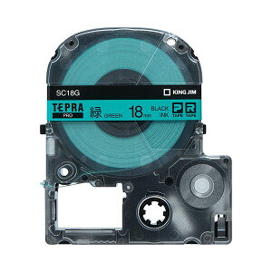 �i�܂Ƃ߁j �L���O�W�� �e�v�� PRO �e�[�v�J�[�g���b�W �p�X�e�� 18mm �΁^������ SC18G 1�� �y×4�Z�b�g�z �N�₩�ȃp�X�e���O���[���ƍ��̕����ōʂ�A18mm���̃e�[�v�J�[�g���b�W �e�v����p