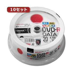 10ZbgHI DISC DVD-Rif[^pji 20 TYDR47JNPW20SPX10 f[^p̍iHI DISC DVD-RA20̃Zbg10Zbg MTYDR47JNPW20SPX10