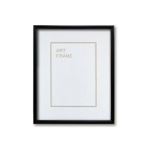 〔 木製額 〕 デッサン額 四ツ切サイズ 424×348mm ブラック UVカットアクリル 木製 フレーム 額縁 額 黒 シンプルで使いやすい額縁 色あせを防ぐUVカットアクリルと温かみのある木製フレームが