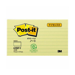 (܂Ƃ) 3M |XgCbg m[g ĐX^_[hJ[ 75×127mm CG[irj 635RP-Y 1 y×30Zbgz  FN₩ȍĐŁAӂ1OK ֗ȕʔSm[gA