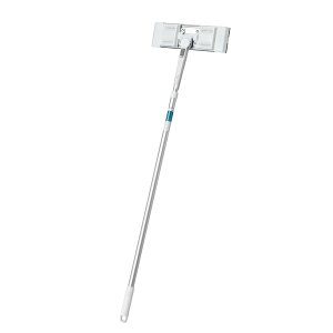 〔まとめ〕 EFウィンドークリーナー 掃除用品 伸縮 最長約163.3cm ロックスイッチ付き×3セット 窓掃除 窓ふき 窓拭き 清掃用品 自在に動くワイパー 清掃ツール (まとめ) EFウィンドークリーナ