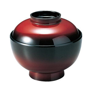 3.7寸 仙才椀/お椀 【朱ぼかし TA】 直径111×高さ99(69)mm 日本製 国産 食洗機対応 〔和食 レストラン 店舗 お店〕 飲食店で使える 食器洗い機対応の国産和食器 美味しい料理を引き立てる3.7寸の