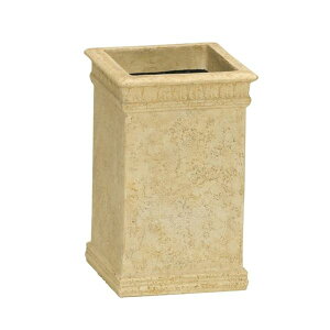 大和プラスチック ファイバーグラスシリーズ 角ポット 32型 アイボリー (底穴なし) 乳白色 北欧のモダンリビングに調和する、シンプルなデザインが魅力のファイバーグラスシリーズ ナチ