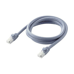 c܂h~LANP[u z (Cat6AΉ) u[ 20.0m LD-GPAT/BU20/RS 1{  ʐMɊv炷 ŐVZp JeS[6A ŋق10Gbps c܂h~@\ڂLANP[ui u[